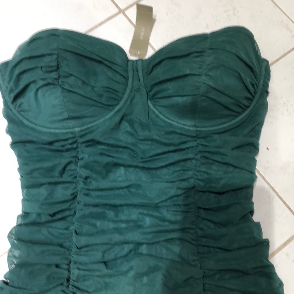 J Crew Ruched tulle bathing suit D Cup NWT